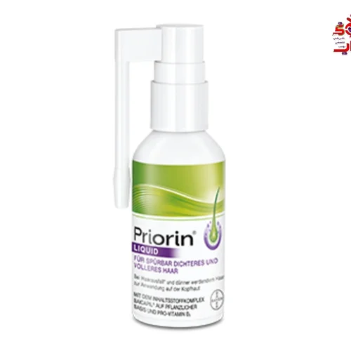 لیکوئید ضد ریزش و رویش مجدد موی پریورین اصل riorin LIQUID FÜR SPÜRBAR DICHTERES UND VOLLERES HAAR   Bei Haarausfall und dünner werdendem Haar zur Anwendung auf der Kopfhaut MIT DEM INHALTSSTOFFKOMPLEX BAICAPIL AUF PFLANZLICHER BASIS UND PRO-VITAMIN B.
