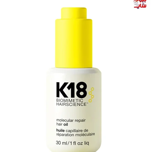 روغن موی ترمیم کننده k18 BIOMIMETIC HAIRSCIENCE حجم ۳۰میل اصل اروپایی  Molecular Repair Hair Oil - K18 Biomimetic Hairscience