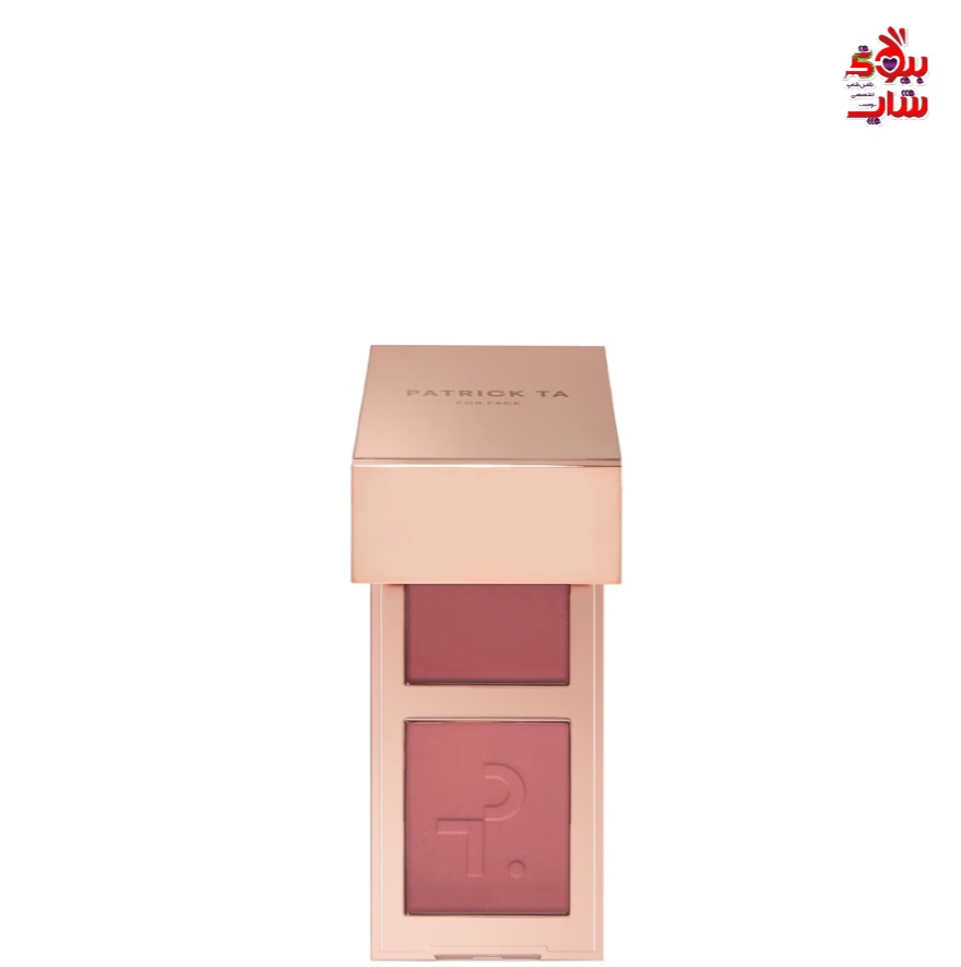 Patrick Ta Mini Major Headlines Double-Take Crème And Powder Blush Duo - She Goes To The Gym رژ گونه پاتریک تا رنگ She Goes To The Gym مینی اورجینال