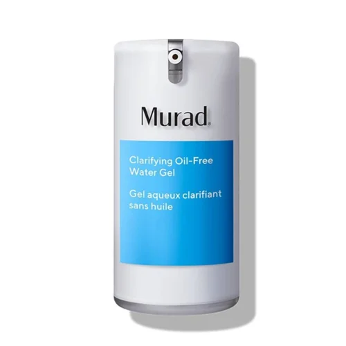 آبرسان واتر ژل مورد پوست چرب حاوی اسید هیالورونیک و سالیسیلیک اسید Murad clarifying oil free water gel