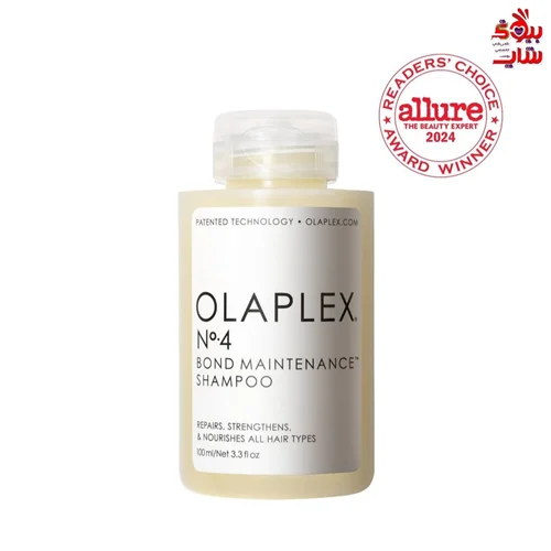 شامپو ترمیم کننده اولاپلکس شماره 4 100میل اصل اروپایی  OLAPLEX N°.4 Bond Maintenance R Shampoo