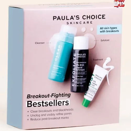 کیت مینی پائولا چویس اصل اروپایی PAULA'S CHOICE SKINCARE Mini-Kit Eerste Hulp Bij Puistjes