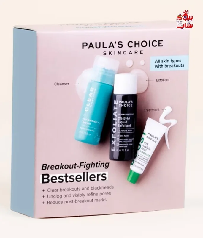 کیت مینی پائولا چویس اصل اروپایی PAULA'S CHOICE SKINCARE Mini-Kit Eerste Hulp Bij Puistjes