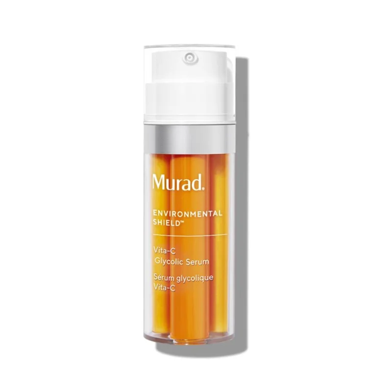 سرم ویتامین سی و گلیکولیک اسید  روشن کننده صورت مورد اصل اروپایی MURAD VITA_C GLYCOLIC  BRIGHTENING  SERUM 10 ML