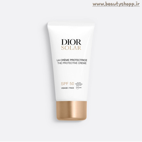 ضد آفتاب سولار دیور Dior Solar The Protective Creme SPF 50 Sunscreen for Face - High Protection ۵۰ml