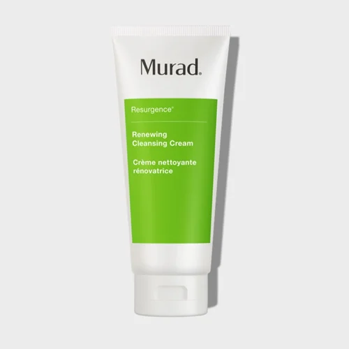شوینده جوانساز صورت حاوی رتینول مورد اصل اروپایی Murad. RESURGENCE Renewing Cleansing Cream 200 mL