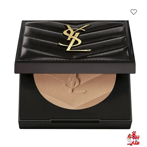پنکک ایوسن لورن شماره 2 رنگ مدیوم فولسایز  اصل اروپایی YVESSINTLAURENT ALL HOURS HYPER FINISH SETTING POWDER SHADE:2 medium