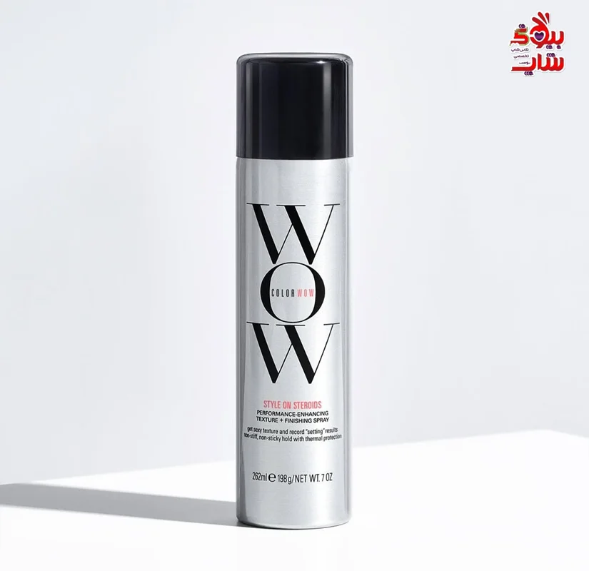 اسپری حجم دهنده مو و استایلینگ محافظ رنگ مو کالر واو حجم 262میل اصل اروپایی Colore wow Style on Steroids Color-Safe Texturizing Spray Instant big hair + sexy, long-lasting texture without stiffness