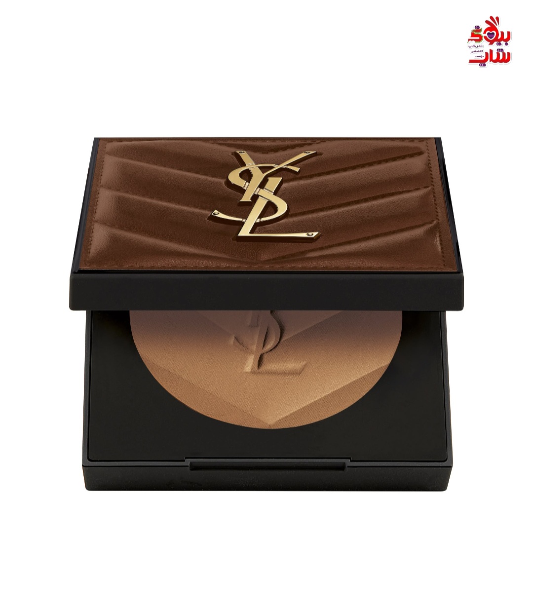 برنزر ایوسن لورن رنگ شماره 3_Golden Medina  اورجینال فولسایز YVESSINTLAURENT  Beauty All Hours Hyper Bronzer - Makeup - Face Bronzer Shade: 3 - Golden Medina