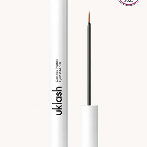 تقویت کننده مژه UKLASH حاوی کمپلکس پپتیدها های حجم دهنده و بلند کننده مژه اورجینال UKLASH Complex Peptide Lash Growth Serum For stronger and longer lashes