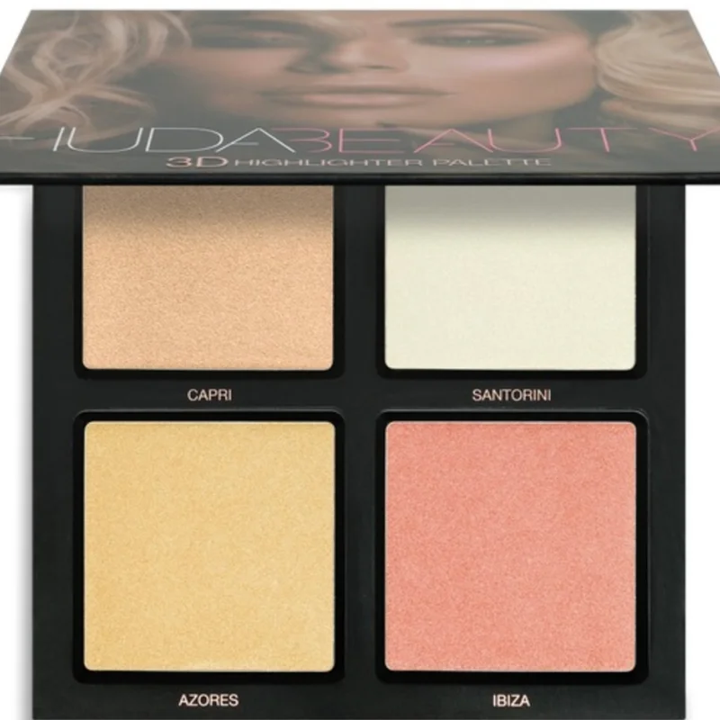 هایلایتر هدی بیوتی  ۳Dپینک سند ادیشن HUDABEAUTY  3DHIGHLIGHTER PALETT