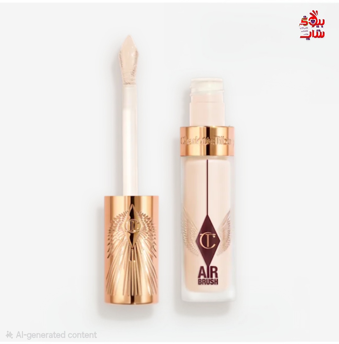 کانسیلر جدید شارلوت تیلبری مدل ایربراش فلاولس بلور  اورجینال CHARLOTTE TILBURY NEW! AIRBRUSH FLAWLESS BLUR CONCEALER 2.5 FAIR