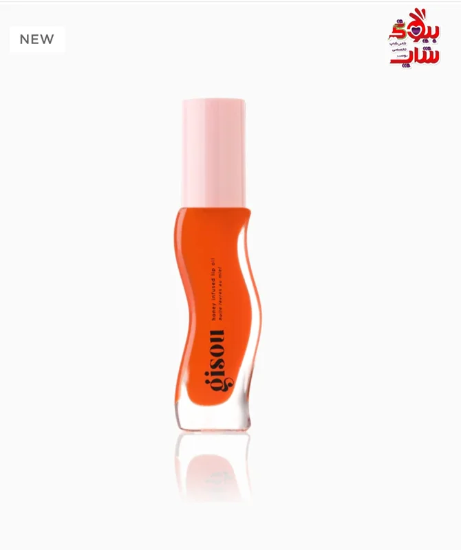 روغن لب عسل گیسو با طعم انبه اصل اروپایی  gisou Honey Infused Lip Oil- Mango Passion Punch  TW ۸ml