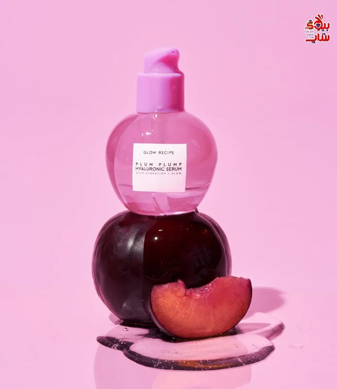 سرم هیالورونیک اسید گلو رسپی  15میل اصل اروپایی 15ML GLOW RECIPE Plum Plump Hyaluronic Serum