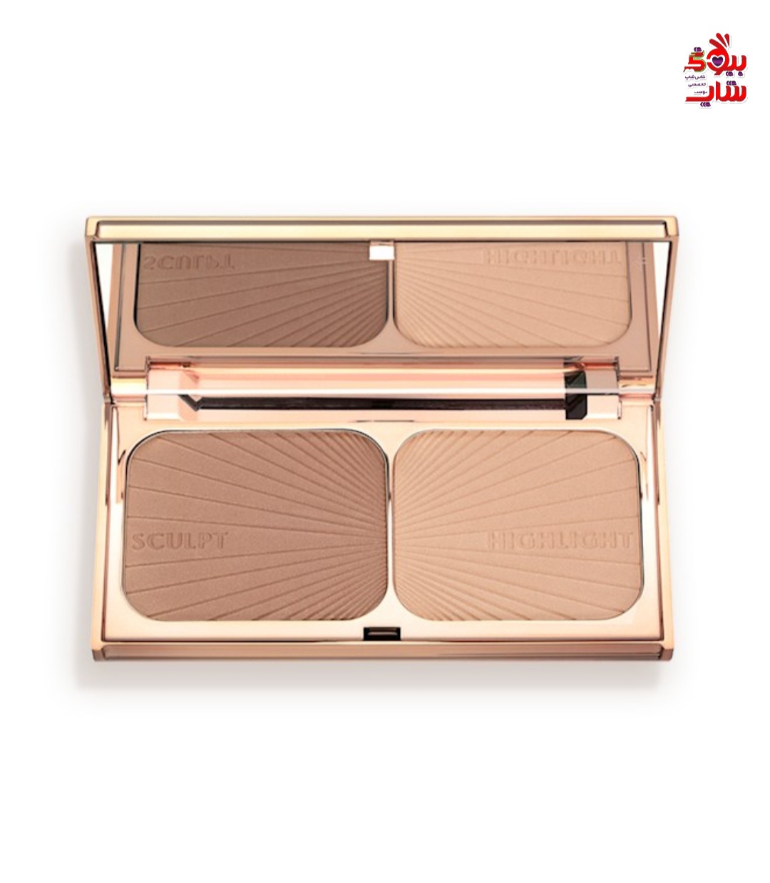 پالت هایلایتر و کانتور شارلوت تیلبری رنگ Light To Medium اورجینال CHARLOTTE TILBURY Filmstar Bronze & Glow-Light To Medium Colour: Light To Medium .popular