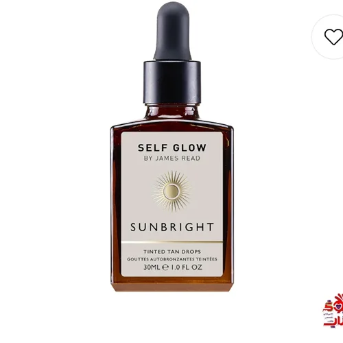 قطره برنزه کننده James read tanآبرسان،برنزر و درمان چین و چروک حجم 30میل اورجینال Sunbright Tinted Tan Drops SelfGlow by James Read