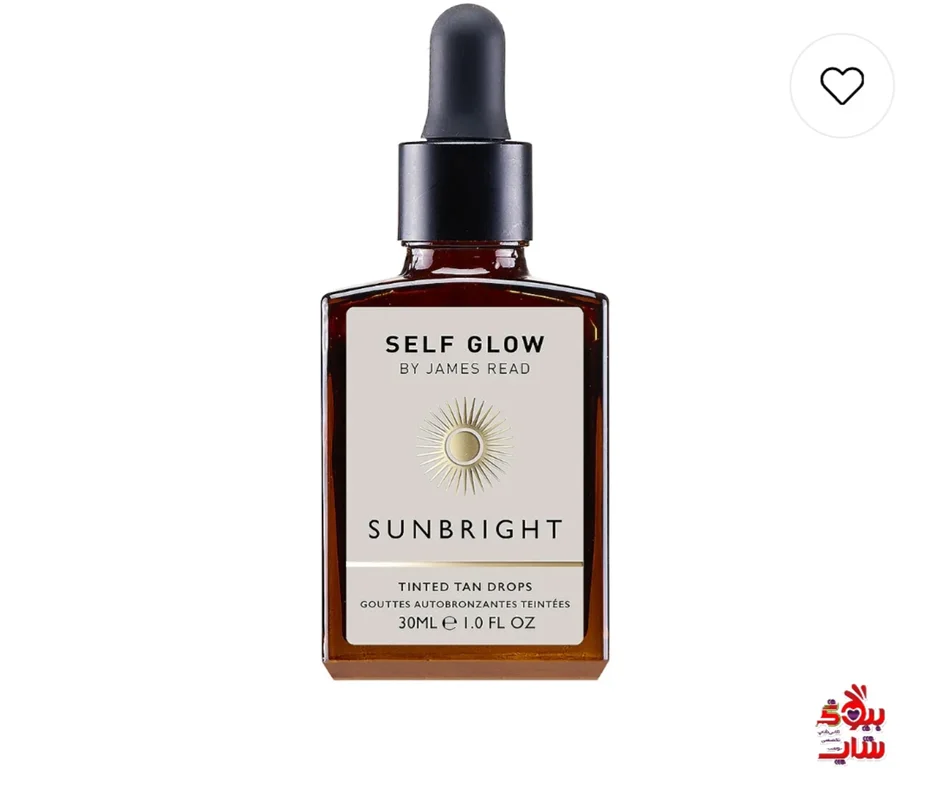 قطره برنزه کننده James read tanآبرسان،برنزر و درمان چین و چروک حجم 30میل اورجینال Sunbright Tinted Tan Drops SelfGlow by James Read