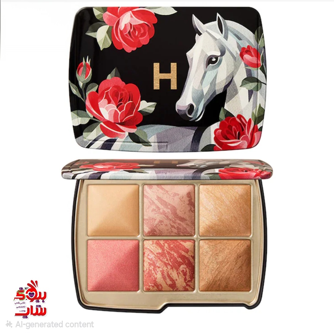 پلت صورت اورگلس مدل اسب لیمیتد ادیشن اورجینال Hourglass Ambient Lighting Edit Unlocked Palette - HORSE (Limited Edition)
