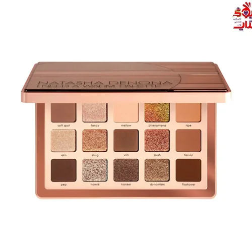 پلت سایه ناتاشا دنونا رنگ I need warm اصل اروپایی فولسایز NATASHA DENONA I NEED A WARM EYESHADOW PALETTE ICONIC FORMULAS, PRO-LEVEL PIGMENTS, USER- FRIENDLY SYSTEMS