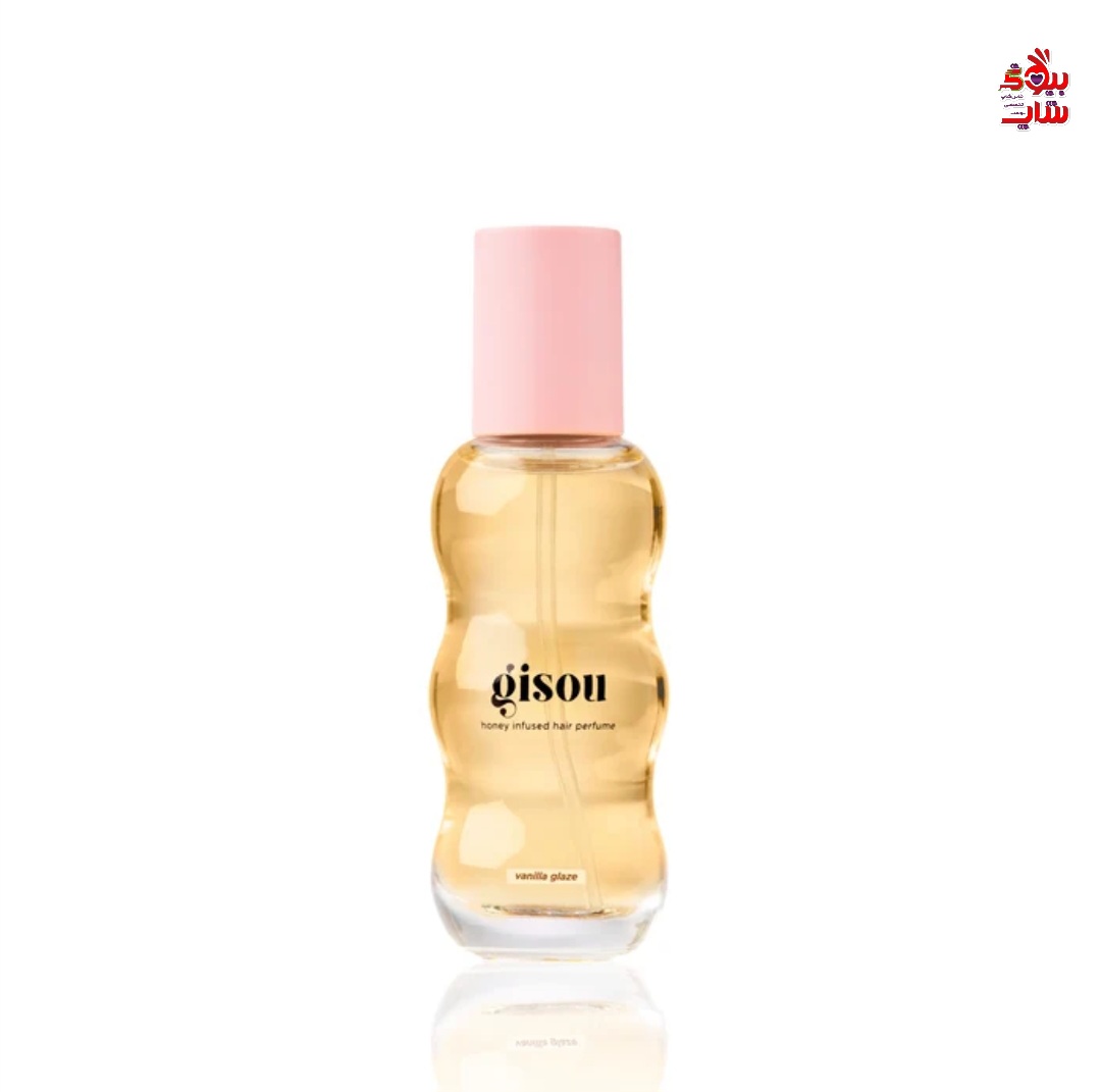 gisou HONEY INFUSED HAIR PERFUME VANILLA GLAZE عطر موی گیسو درخشان کننده و خوشبو کننده موها با ترمیم کنندگی عسل اورجینال
