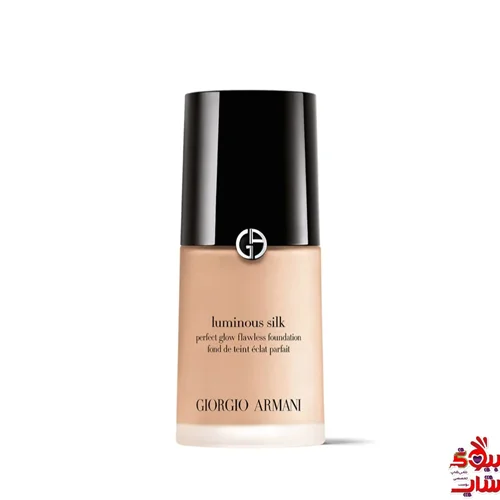 کرمپودر لومینس سیلک جورجیو آرمانی رنگ شماره 4.5 فولسایز اصل اروپایی GIORGIO ARMANI Luminous Silk Foundation -4.5   A multi-award winning hydrating foundation with a radiant, satin finish