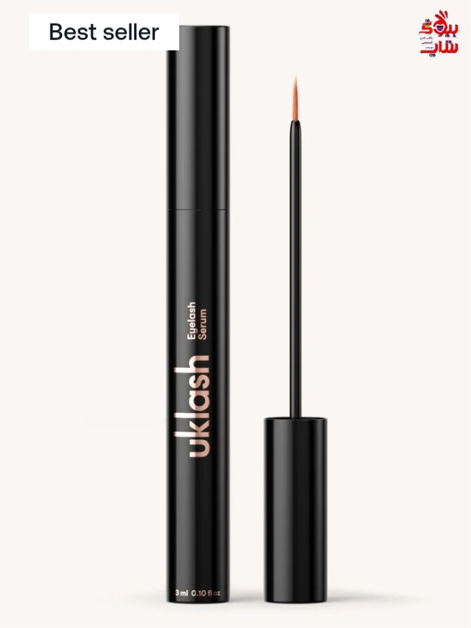 سرم تقویت مژه uklash حاوی کمپلکس های حجم دهنده و بلند کننده مژه اورجینال UKLASH Eyelash Serum 1ml Lash Growth Serum For ultimate lash length and faster growth