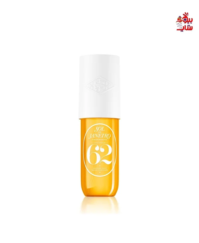 میست 62  بدن و موی سول دو ژانیرو حجم 30میل اصل اروپایی SOL DE JANEIRO CHEIROSA 62 PERFUME MIST   VANILLA & SALTED CARAMEL HAIR & BODY PERFUME SPRAY