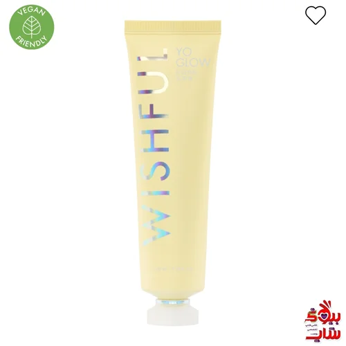 اسکراب ويشفول هدی بیوتی 100گرمی اصل اروپایی WISHFUL HUDA BEAUTY YO Glow AHA & BHA Facial Enzyme Scrub