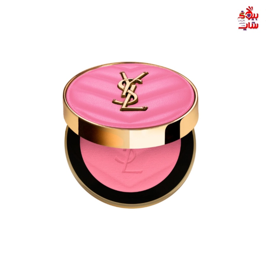 رژ گونه ایوسن لورن رنگ 87 PINK VOLTAGE - COOL VIBRANT PINK MATTE اورجینال YVESSAITLAURENT MAKE ME BLUSH 24H BUILDABLE BLURRING POWDER BLUSH A VELVETY-SOFT, BUILDABLE BLUSH WITH SATIN AND MATTE FINISHES