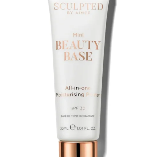 پرایمر و مرطوب کننده SCULPTED BY AIMEE  حاوی spf 30 اورجینال 30میل SCULPTED BY AIMEE Mini BEAUTY BASE All-in-one Moisturising Primer SPF 30