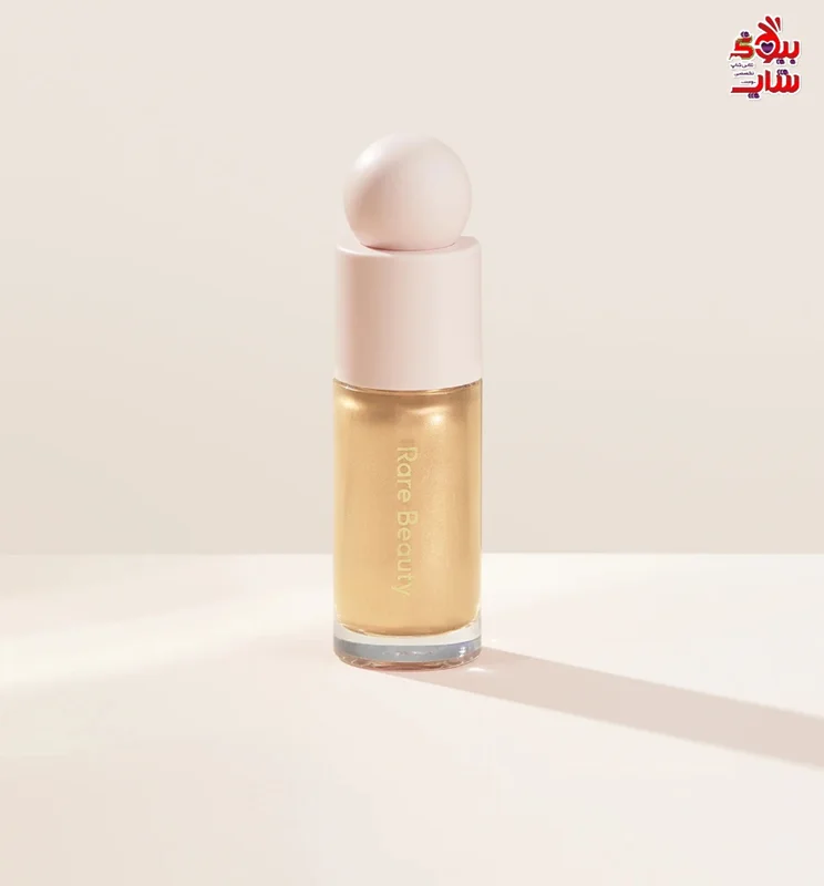 هایلایتر مایع رر بیوتی حجم 2.5میل اصل اروپایی Rare Beauty - Positive Light Liquid Luminizer Outshine - Outshine