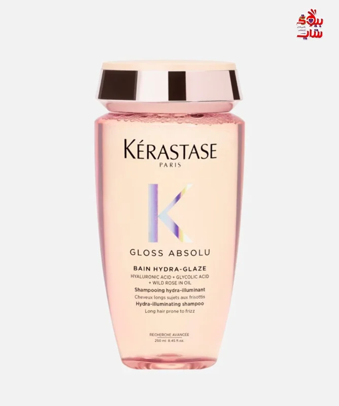 شامپو ضد وز و ترمیم کننده گلس ابسولو کراستاس اورجینال Kérastase Gloss Absolu Bain Hydra-Glaze Haarshampoo