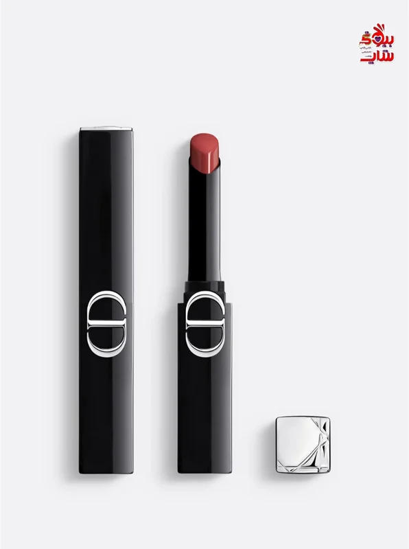 رژ لب جدید آن استیج دیور رنگ 425 Wild Rosewood  اورجینال Rouge Dior On Stage   Ultra Longwear Lipstick - Shine Finish   425 Wild Rosewood