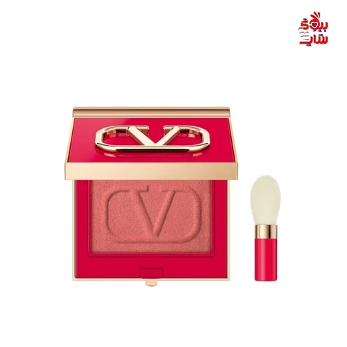 رژ گونه و سایه چشم کرمی ولنتینو رنگ شماره 04 SWEET REBEL فولسایز اصل اروپایی VALENTINO  BEAUTY Eye2cheek - 2-en-1 : Blush & Fard à Paupière - Sweet Rebel 04