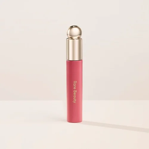 رژ لب مایع براق رر بیوتی مدل سافت پینچ تینت فولسایز اصل اروپاییRARE BEAUTY Soft Pinch Tinted Lip Oil  Shade:Happy