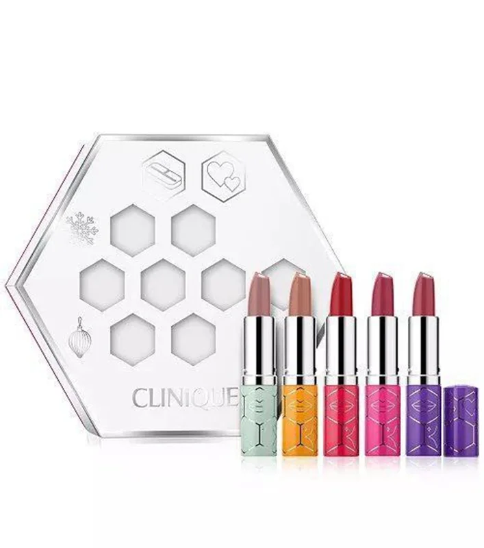 رژ لب کلینیک نرم کننده و ترمیم کننده اصل اروپایی رنگ ANGEL RED  CLINIQUE  KISSES BONS BAISERS DE ROUGE