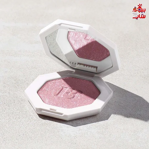 هایلایتر کرمی_پودری شاین دار فنتی بیوتی اصل اروپایی فولسایزWeightless, show-stopping, creamy powder highlighter for a buildable glow that lasts  Wattabrat FENTY BEAUTY Killawatt Freestyle Highlighter Wattabrat