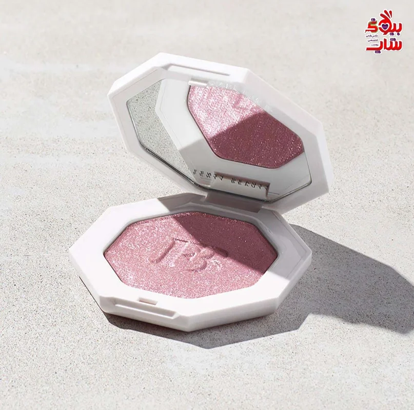 هایلایتر کرمی_پودری شاین دار فنتی بیوتی اصل اروپایی فولسایزWeightless, show-stopping, creamy powder highlighter for a buildable glow that lasts  Wattabrat FENTY BEAUTY Killawatt Freestyle Highlighter Wattabrat