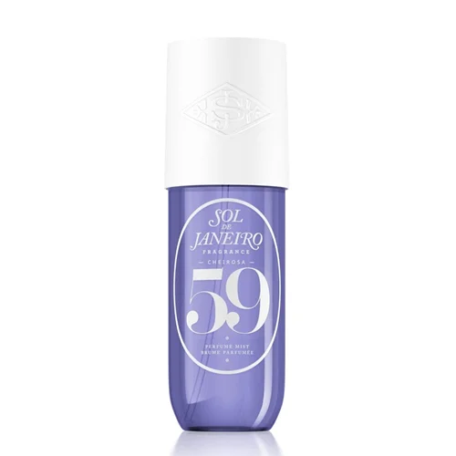اسپری پرفیوم میست Cheirosa 59 Delícia Drench، حجم 30 میلی لیتر سول دو ژانیرو اصل اروپایی SOL DE JANEIRO Cheirosa 59 Delícia Drench Perfume Mist Spray, Size 30mlCHEIROSA 59 DELÍCIA DRENCH TM PERFUME MIST VANILLA ORCHID & SHEER SANDALWOOD HAIR & BODY PERFUME