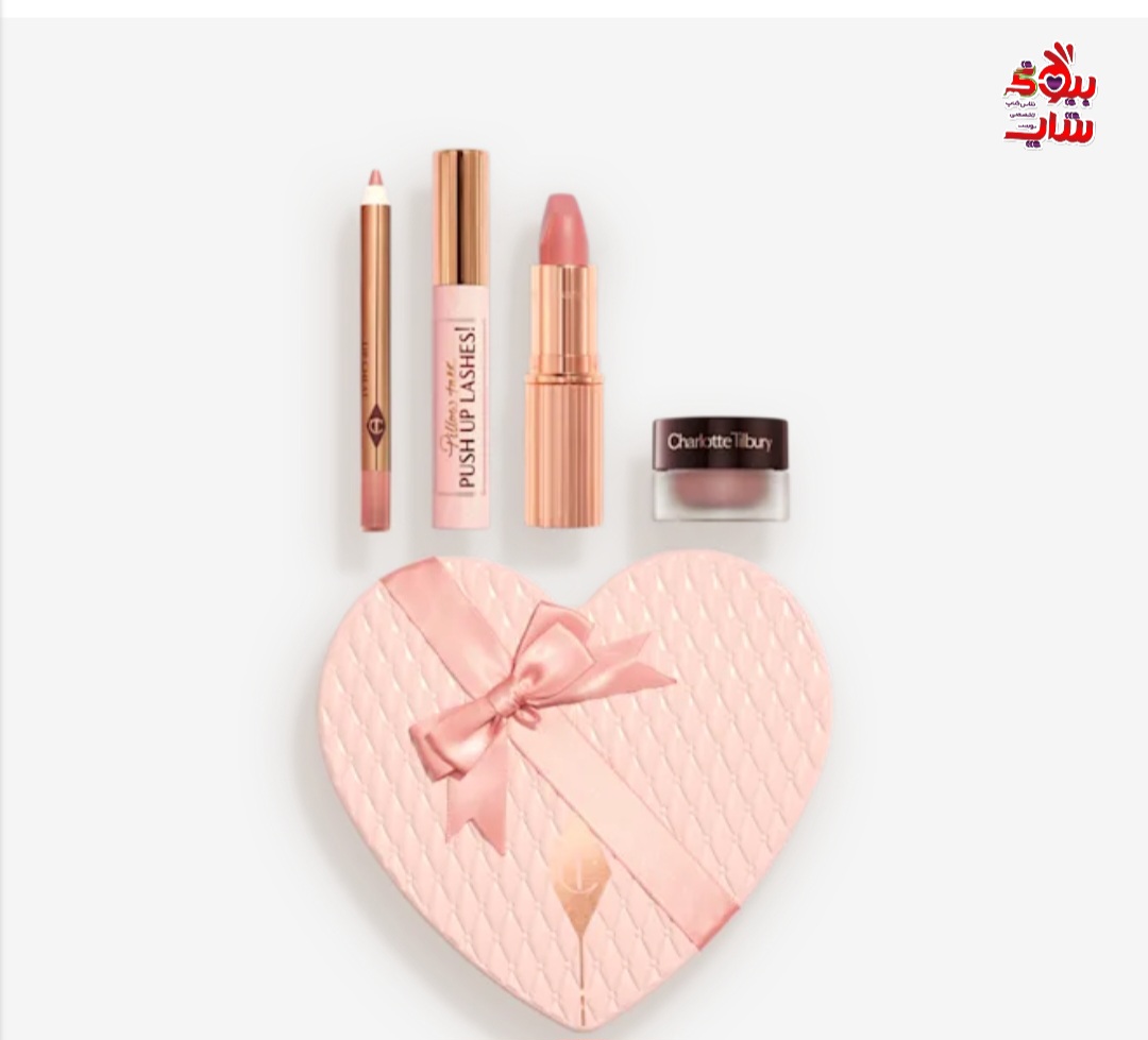 پک پیلوتاک لب و چشم شارلوت تیلبری اورجینال CHARLOTTE TILBURY PILLOW TALK ICONS ON THE GO LIP & EYE KIT