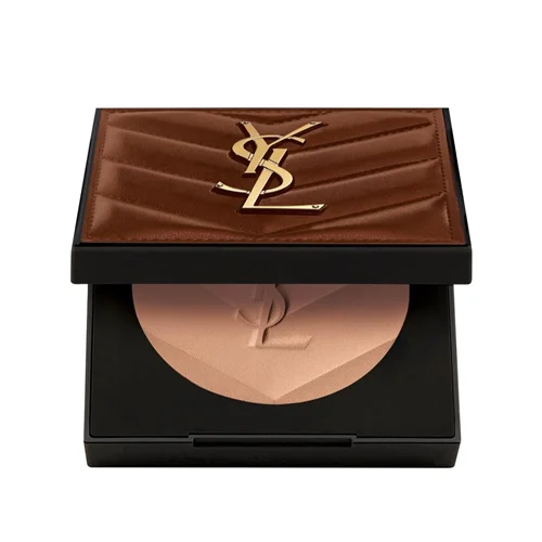 برنزر ایوسن لورن رنگ شماره 1 LIGHT SEPIA اصلا اروپایی فولسایز YVESSINTLAURENT  Beauty All Hours Hyper Bronzer - Makeup - Face Bronzer Shade: 1 - Light Sepia