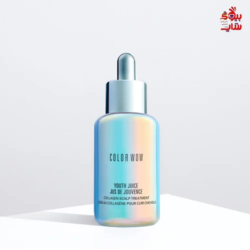 سرم رشد ریشه و جوانساز اسکالپ مو کالر واو فولسایز اصل اروپایی  COLOR WOW Youth Juice Collagen Scalp Treatment Helps create optimal scalp condition for youthfully thick, supple, resilient hair
