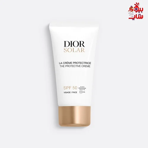 ضد آفتاب سولار دیور اصل اروپایی Dior Solar The Protective Creme SPF 50 Sunscreen for Face - High Protection ۵۰ml