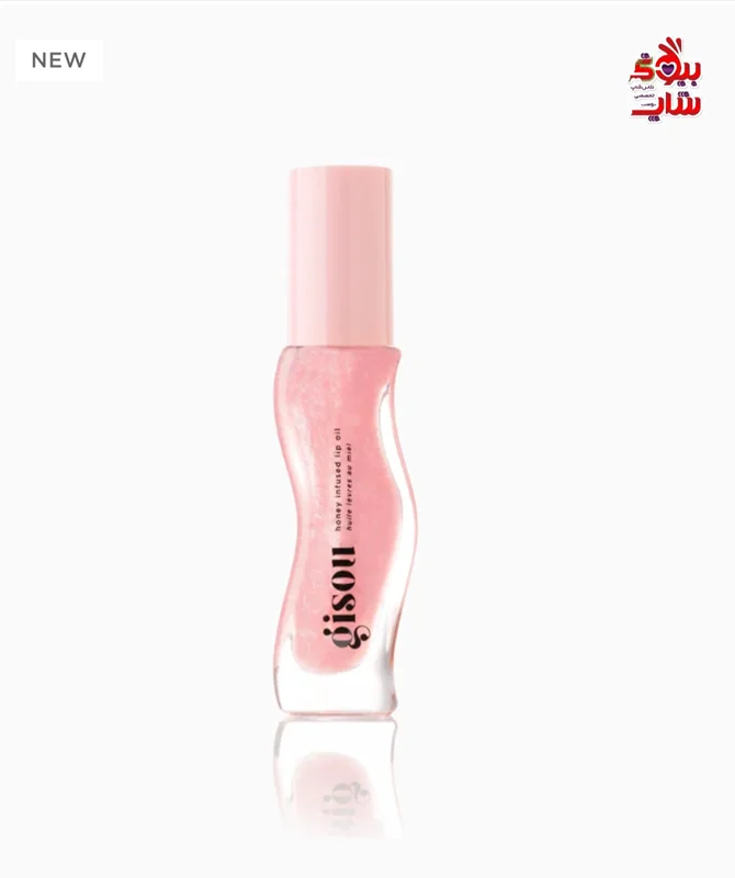 روغن لب عسل گیسو با طعم هندوانه شکری اصل اروپایی gisou Honey Infused Lip Oil - Watermelon Sugar ۸ml