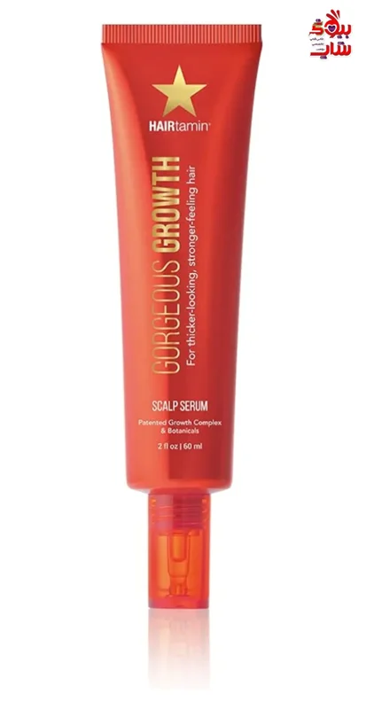 سرم ضد ریزش و رویش مجدد مو هیرتامین اصل اروپایی HAIRtamin Scalp Serum Natural Hair Growth Thickening Treatment | Visibly Increases Thicker Looking Hair and Promotes Scalp Health | Nourishes & Hydrates Dry, ltchy Scalp