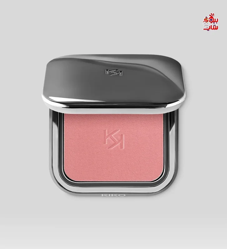 رژ گونه کیکو میلانو رنگ شماره 10 warm mauve فولسایز اصل اروپایی KIKO MILANO UNLIMITED BLUSH 10 WARM MAUVE Long-lasting powder blush with e a buildable result