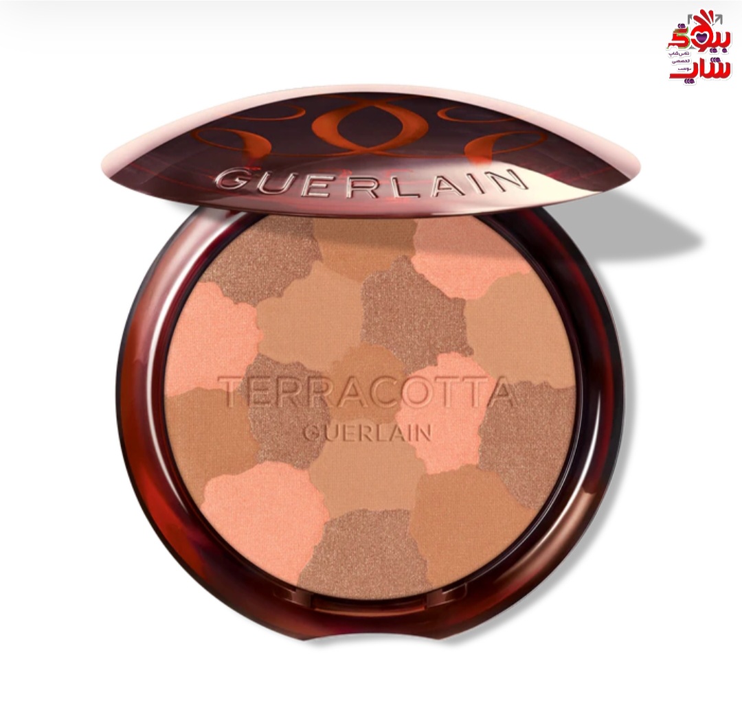 پودر برنزر تراکوتا گرلن رنگ 03 medium warm اورجینال GUERLAIN TERRACOTTA GUERLAIN TERRACK TERRACOTTA LIGHT THE SUN-KISSED NATURAL HEALTHY GLOW POWDER 96% NATURALLY- DERIVED INGREDIENTS 03 MEDIUM WARM